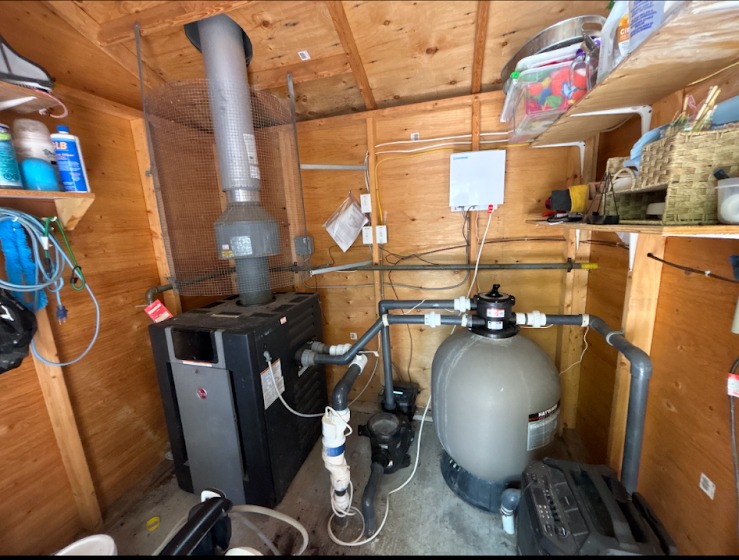 Old one Pool Gas Heater