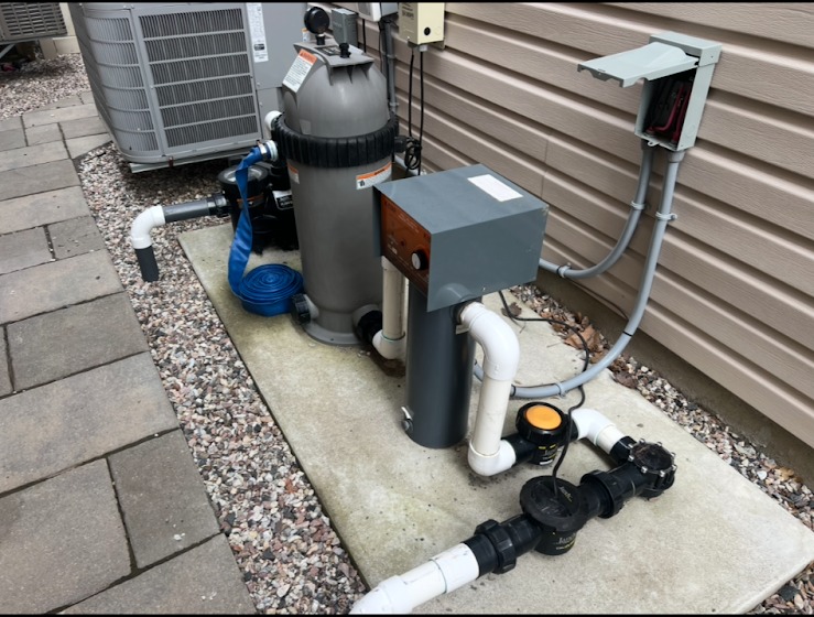 Old electric heater